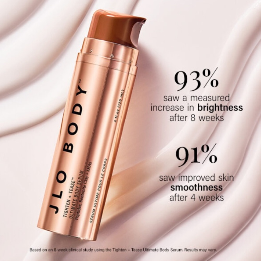 JLO BEAUTY Tighten + Tease™ Ultimate Body Serum 4.06 Oz - Picture 2 of 9